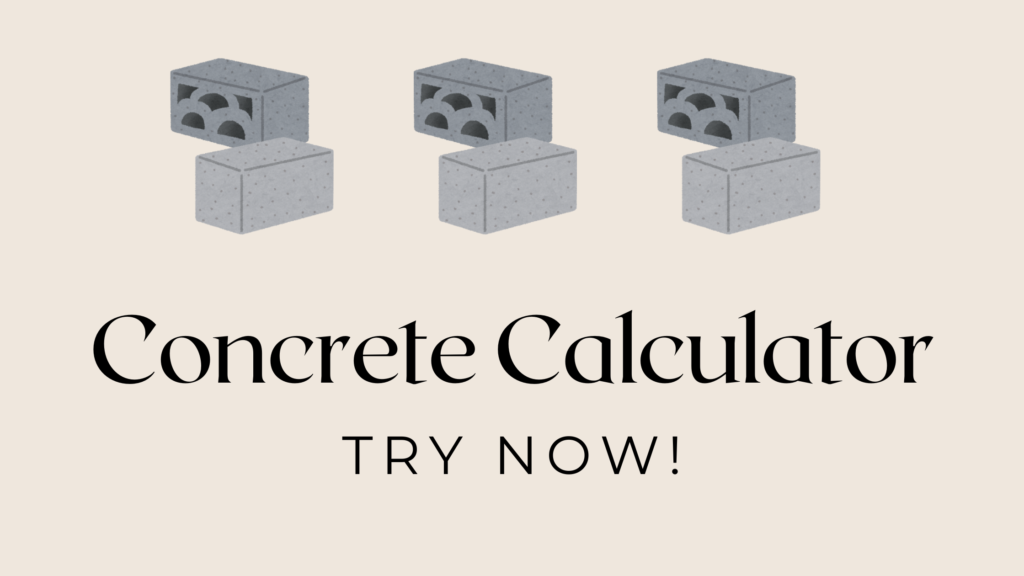 Concrete Calculator