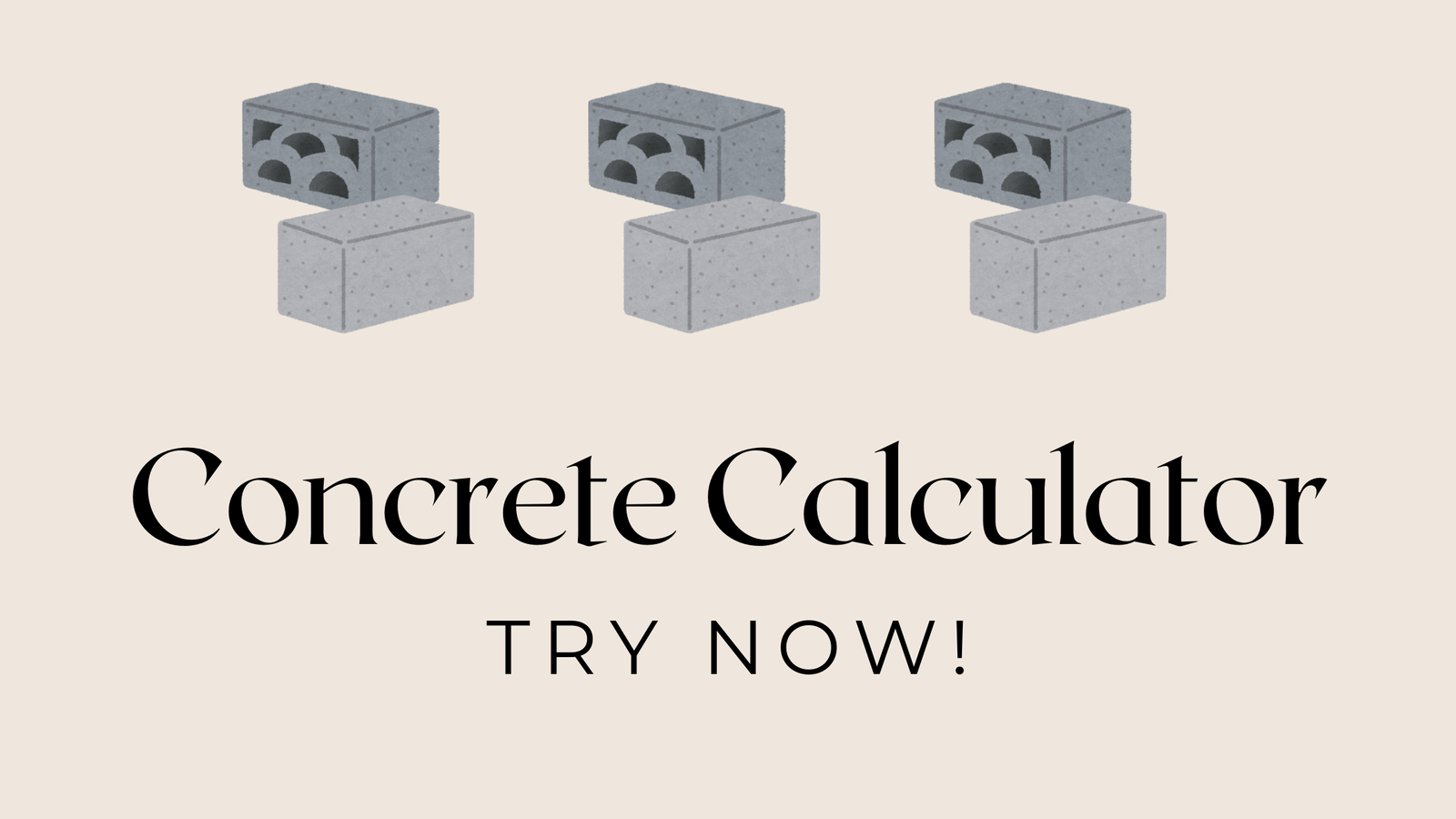 Concrete Calculator Try Free Now!