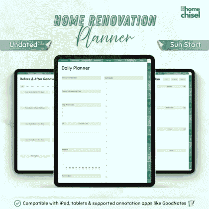 Digital Home Renovation Planner | Home Project Planner