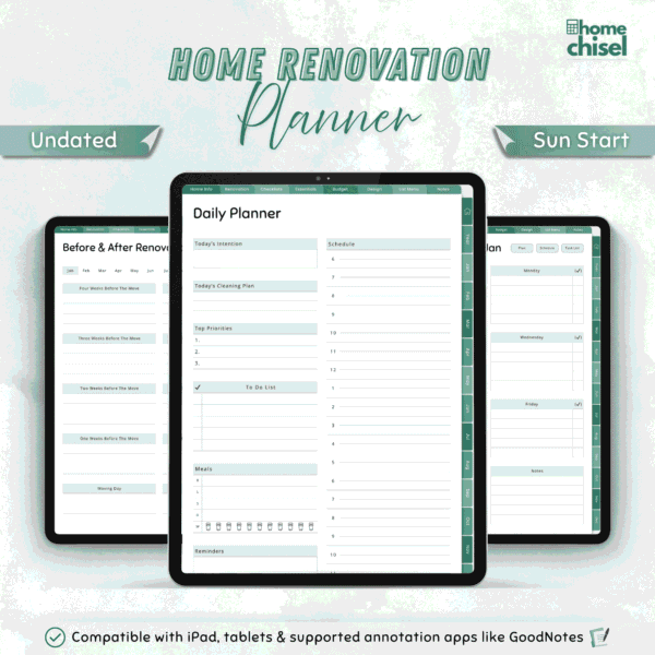 Digital Home Renovation Planner | Home Project Planner