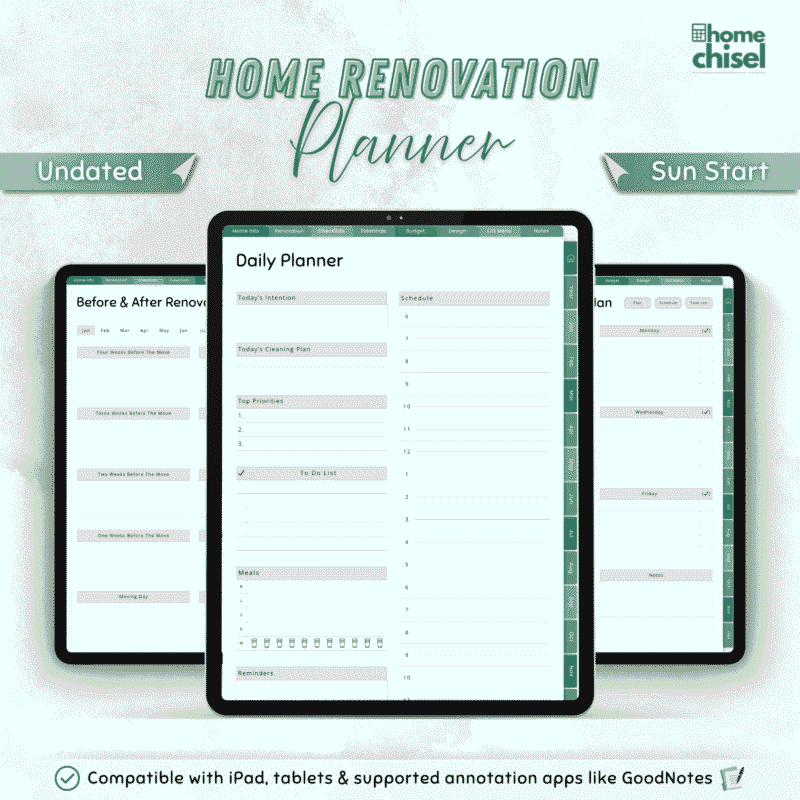Digital Home Renovation Planner | Home Project Planner